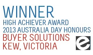 Winner High Achiever Award 2013 Australia Day Honours