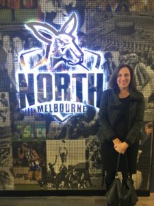 Janet Spencer at North Melbourne Football Club